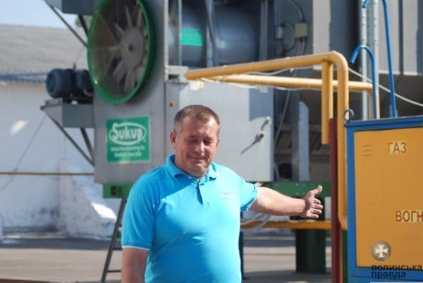 Як на Волині сушать зерно. ФОТО